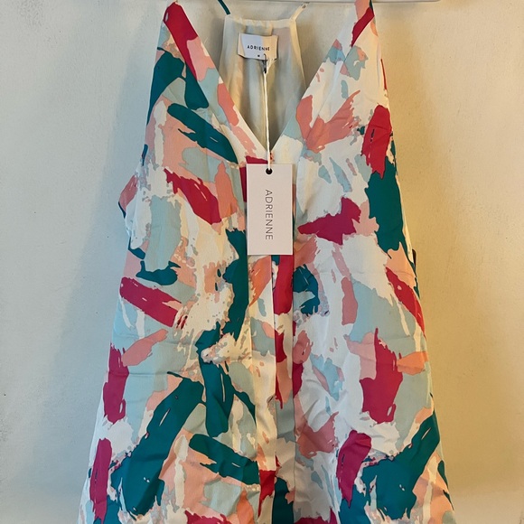 Adrienne Multicolor Abstract Tank Top - Picture 2 of 2